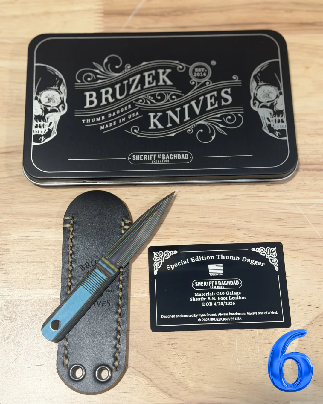 Sheriff of Baghdad x Bruzek Knives - Image 7
