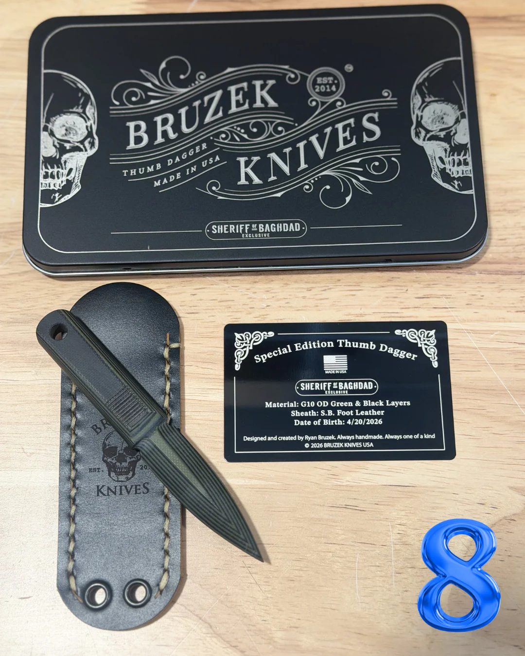 Sheriff of Baghdad x Bruzek Knives - Image 9