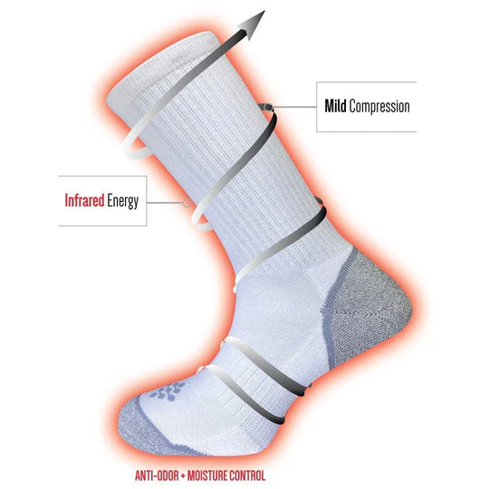 Men's Performance Crew Socks- 3 Pair - Image 3